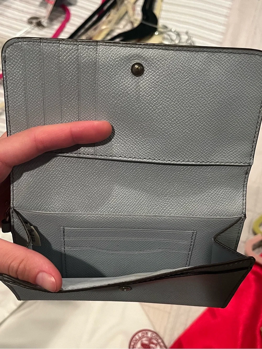 Coach wristlet clutch